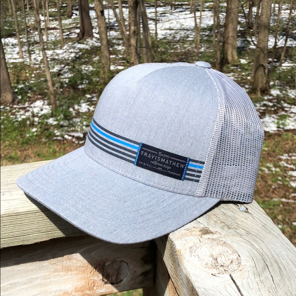 Travis Mathew Snapback Hat Gray